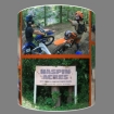 Pictures of Haspin Acres on Mug with orange dividers